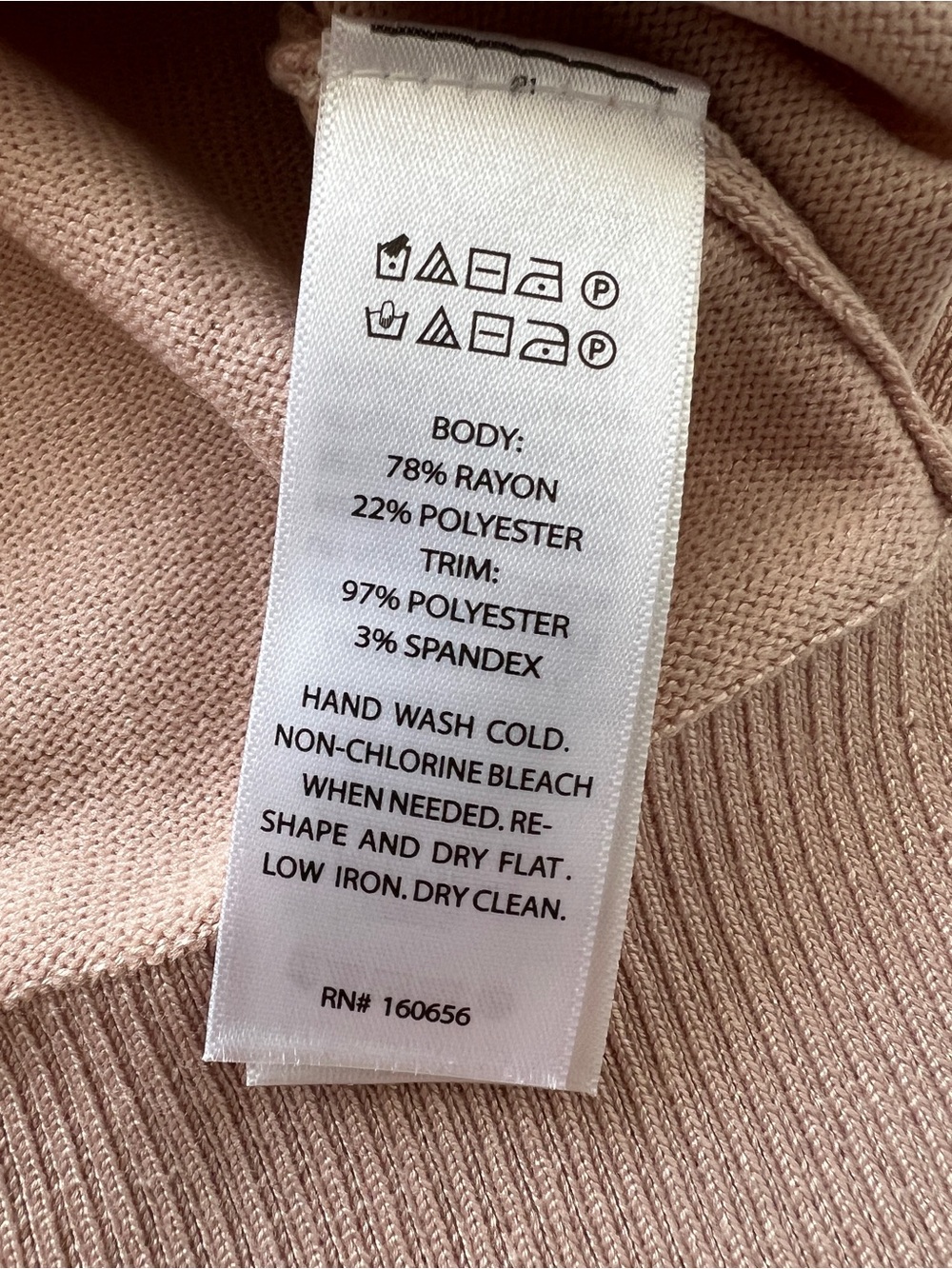 Cynthia Rowley Blush Pink Mixed Media Sweater Top Satin Puff Sleeve M - Picture 5 of 13